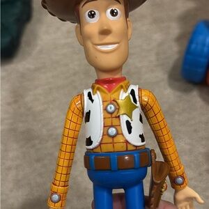 Disney Sheriff Action Figure with Orange Shirt and Blue Pants